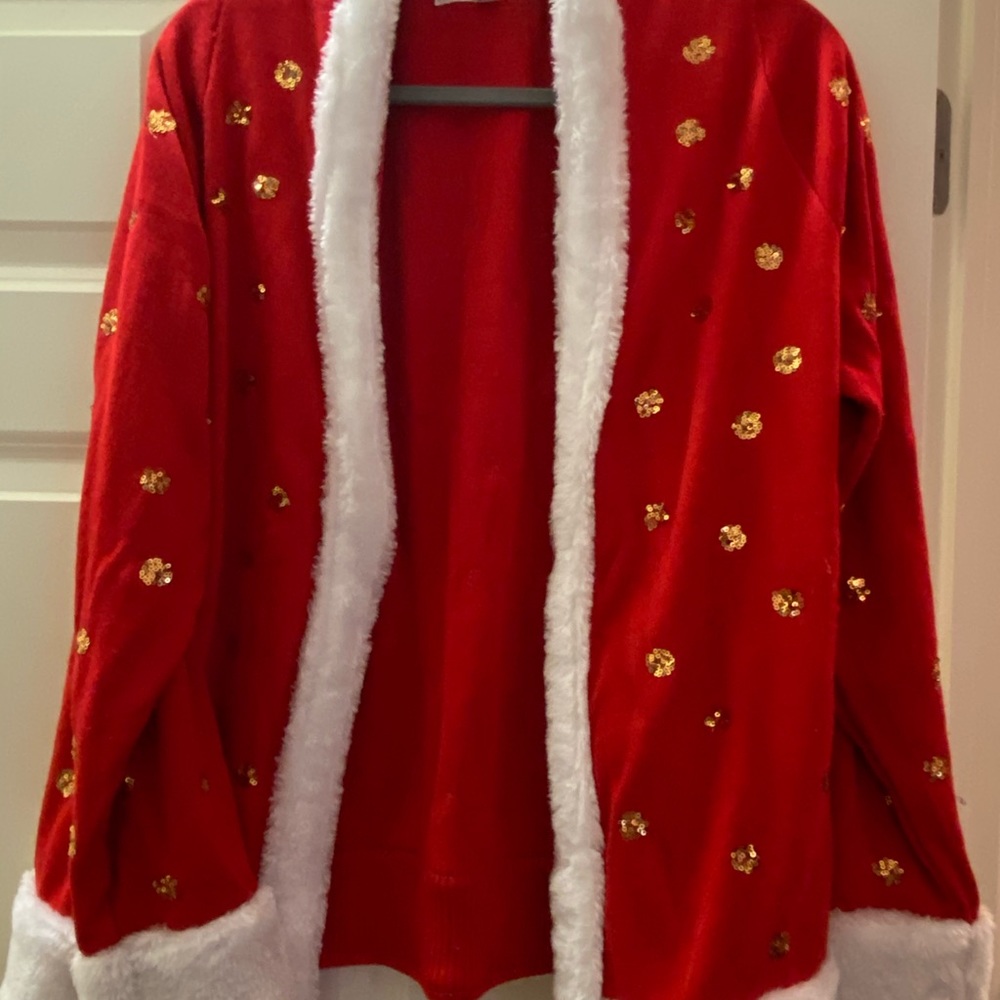 Tipsy elves Santa sweater, worn once
